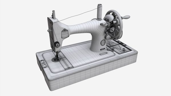 Vintage Hand Crank Sewing Machine