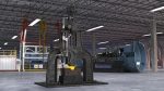 Vintage Industrial Steam Hammer