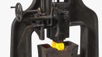 Vintage Industrial Steam Hammer
