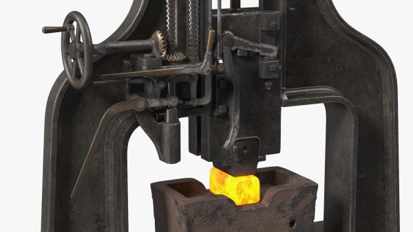 Vintage Industrial Steam Hammer