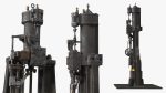 Vintage Industrial Steam Hammer