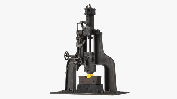 Vintage Industrial Steam Hammer