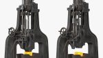 Vintage Industrial Steam Hammer Rigged