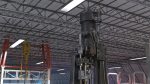 Vintage Industrial Steam Hammer Rigged