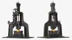 Vintage Industrial Steam Hammer Rigged