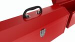 Vintage metal portable toolbox chest set