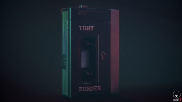 Vintage Old 1980s Cassette Player Walkman