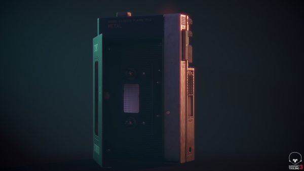 Vintage Old 1980s Cassette Player Walkman