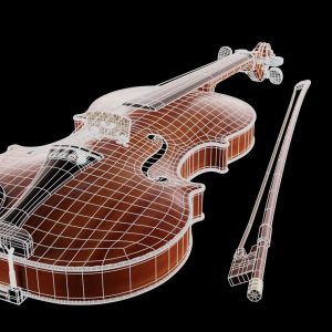 violin-music-instrument-3d-model-low-poly-obj-mtl-fbx-blend