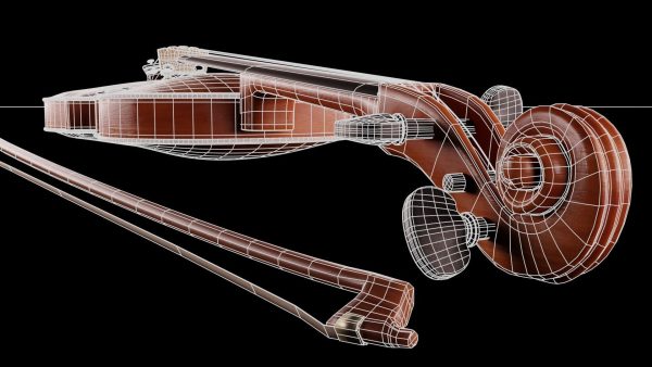 Violin music instrument