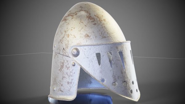 Visor Helmet Closed