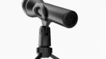Vocal microphone with tripod