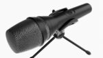 Vocal microphone with tripod