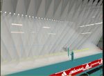 Volleyball Court Pavilion Scene
