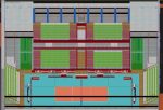 Volleyball Court Pavilion Scene