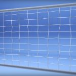 Volleyball net low poly