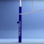 Volleyball net low poly