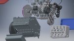 W16 Engine with Supercharger