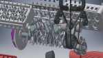 W16 Engine with Supercharger