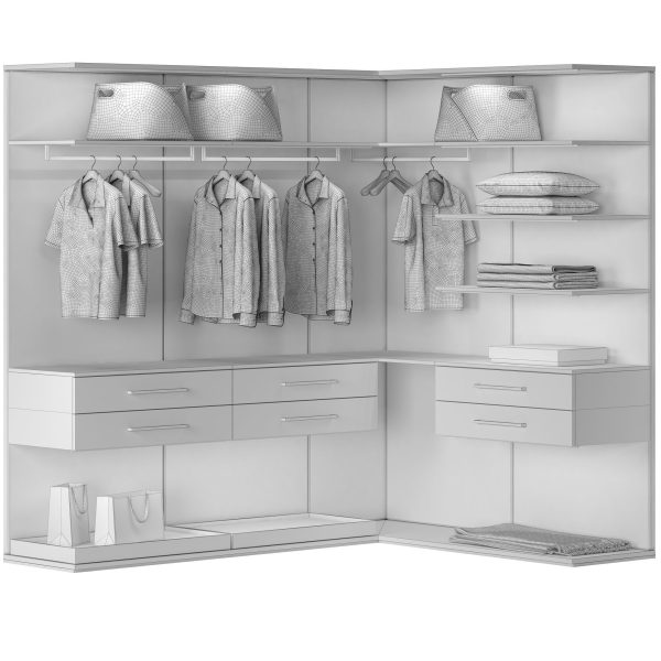 Walk-in Wardrobe beige