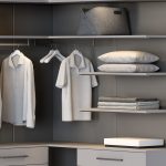 Walk-in Wardrobe beige