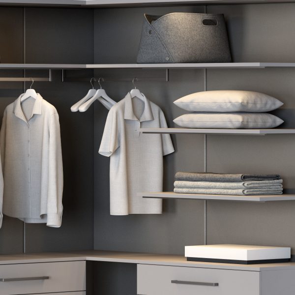 Walk-in Wardrobe beige