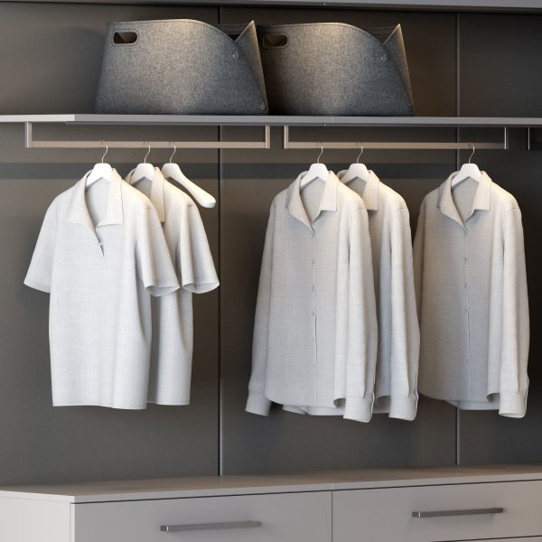 Walk-in Wardrobe beige