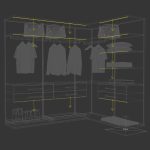 Walk-in Wardrobe beige