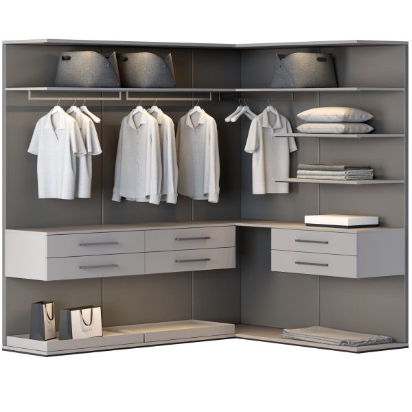 Walk-in Wardrobe beige