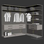 Walk-in Wardrobe beige