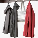 Wall Shelf With Clothes