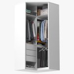 Wardrobe with Clothes 10