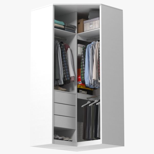 Wardrobe with Clothes 10