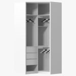 Wardrobe with Clothes 10