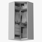 Wardrobe with Clothes 10