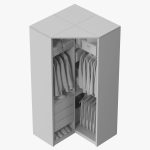 Wardrobe with Clothes 10