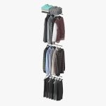 Wardrobe with Clothes 10