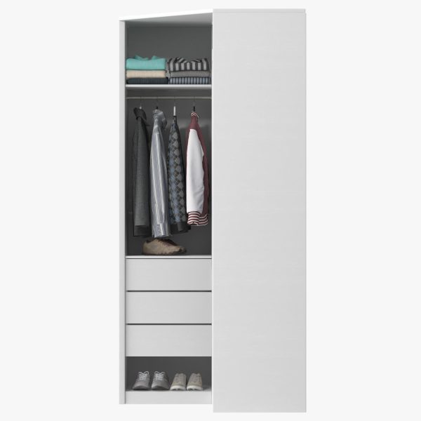Wardrobe with Clothes 10