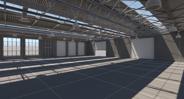 Warehouse empty