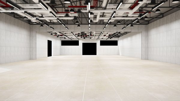 Warehouse empty space
