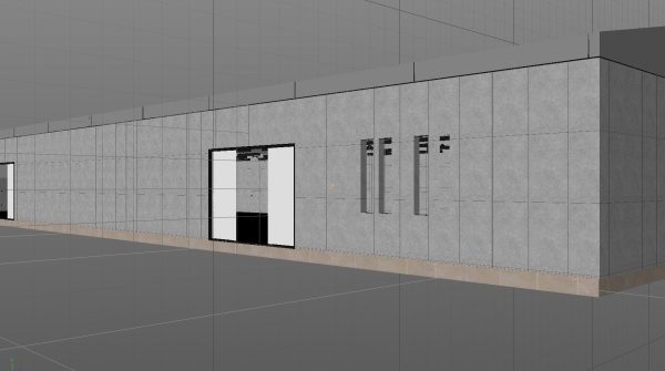 Warehouse empty space