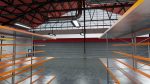 Warehouse Industrial Interior and Exterior