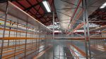 Warehouse Industrial Interior and Exterior