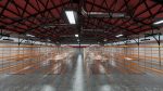Warehouse Industrial Interior and Exterior