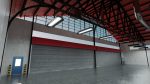 Warehouse Industrial Interior and Exterior