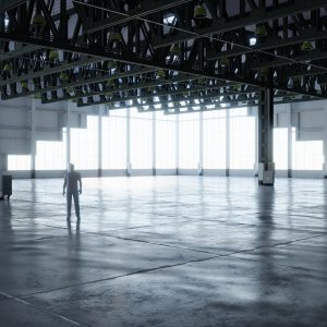 Warehouse Interior 4 - Textured