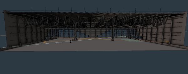 Warehouse Interior 4 - Textured