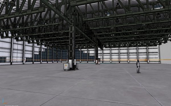 Warehouse Interior 4 - Textured