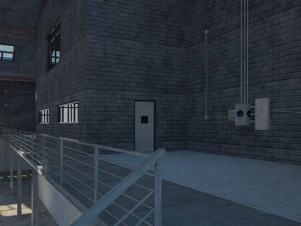 Warehouse interior and exterior 2
