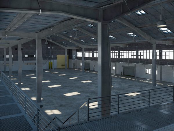 Warehouse interior and exterior 2